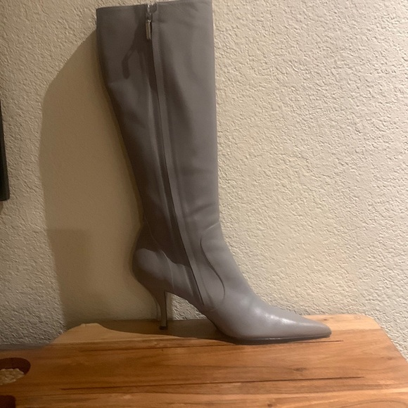 Dolce & Gabbana Shoes - Dolce & Gabbana Women’s Tall Light Gray Boots EU 39 1/2 NEW